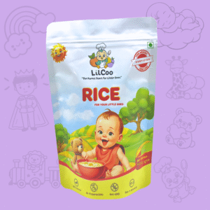 LilCoo Rice for Babies (900 gms) | Organic Baby Food | Safe & Gentle on tummy | Certified Toxin-Free | Rich in 13 Nutrients | Age - 6+ Months