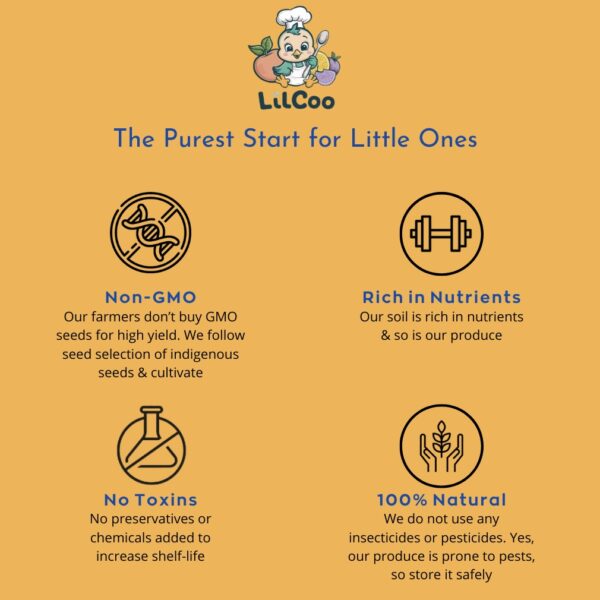 LilCoo Rice (300 gms) | Certified Arsenic-free Rice| Rich in 13 Nutrients - Image 5