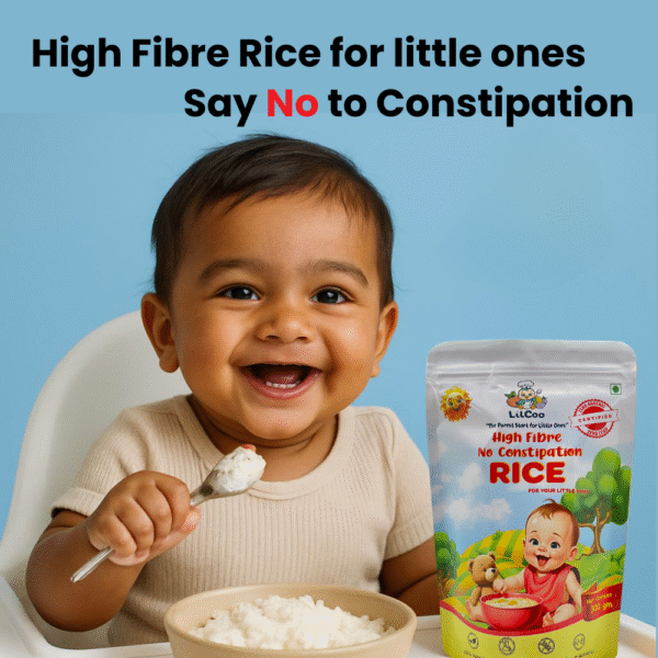 LilCoo High Fibre No Constipation Rice (300 gms) | 6X more fibre than regular rice - Image 7