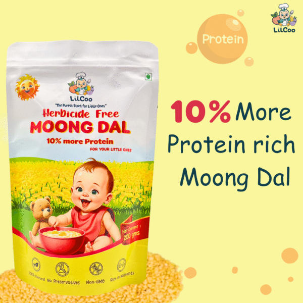 LilCoo Herbicide-Free Moong Dal|10% more protein(900grams) - Image 7