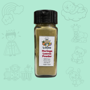 LilCoo Moringa Powder | 100% Pure | Iron-Rich |  Organic Baby Food | Age - 6+ Months