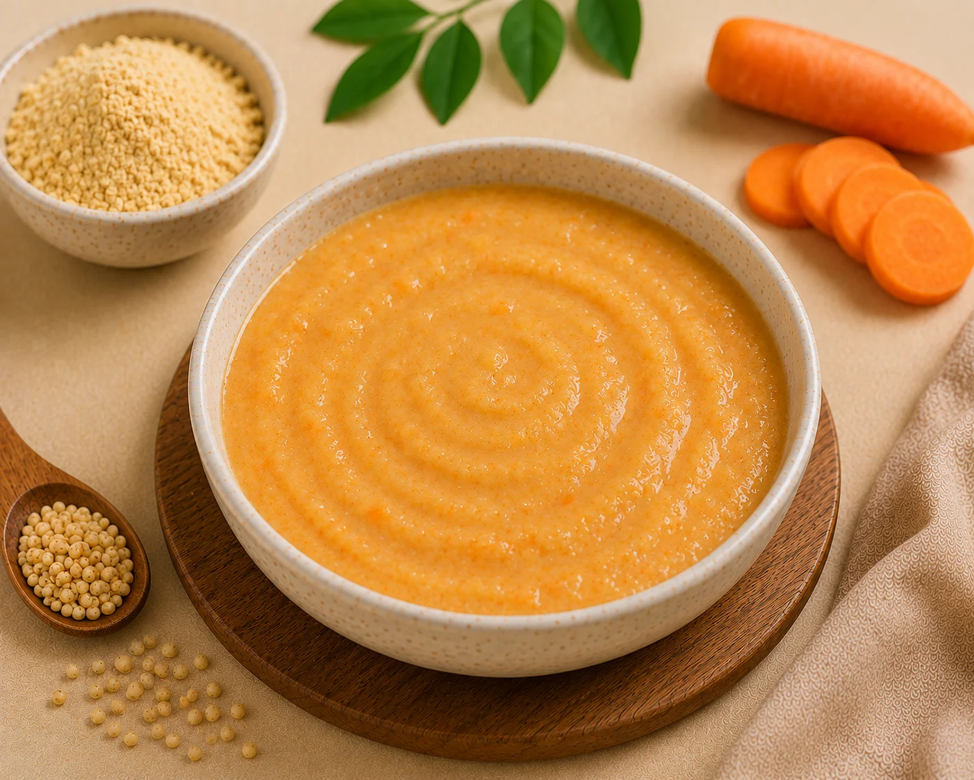 Carrot Sattumaavu Porridge - Vegetable Sattu Recipes