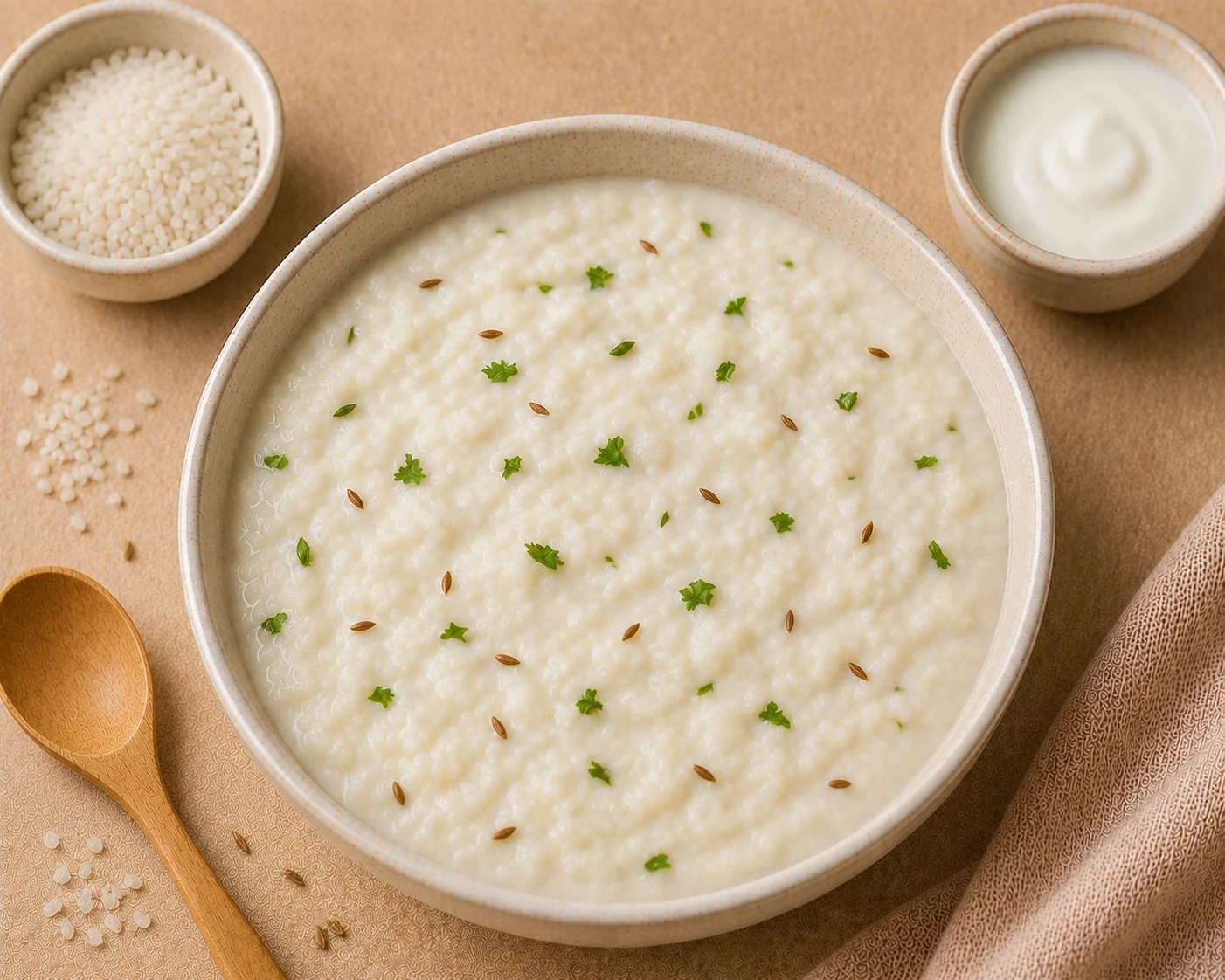 Jeera Curd Rice - Cooling Baby Rice Recipe