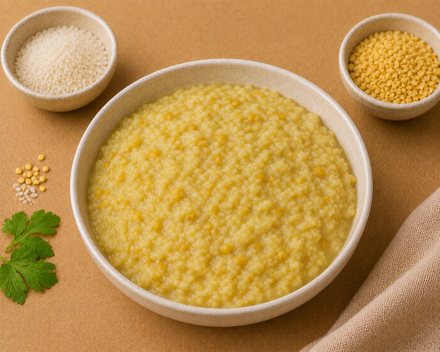Moong Dal Khichdi - Classic Baby Rice Recipe