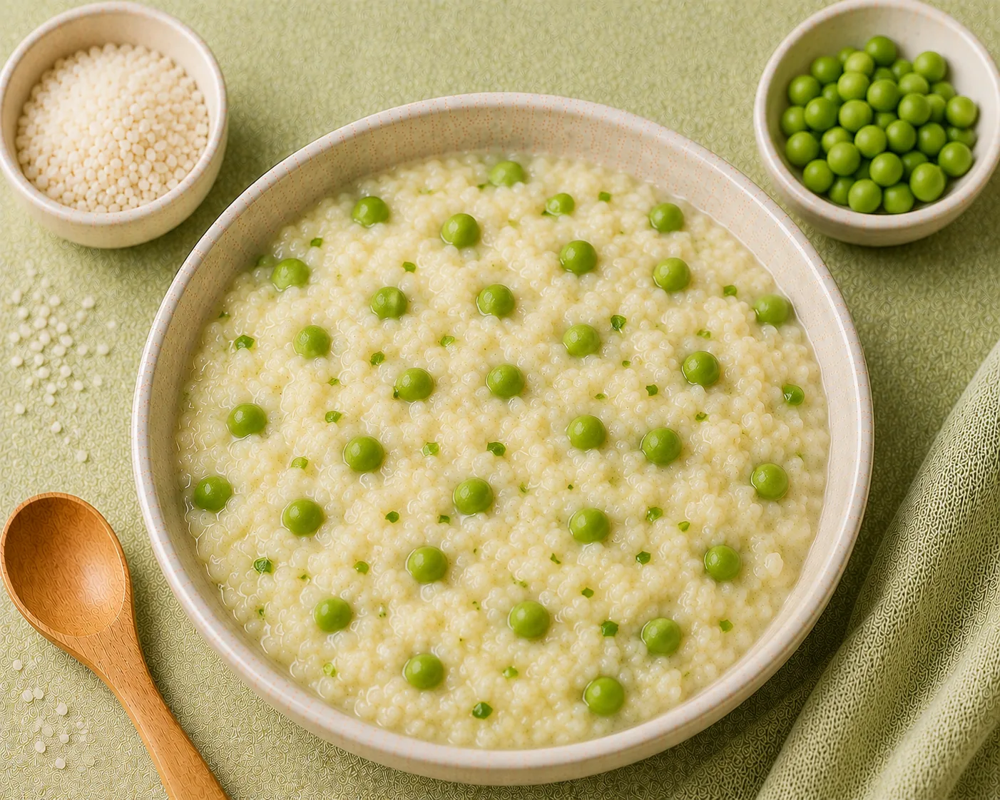 Peas Rice - Simple Baby Meal