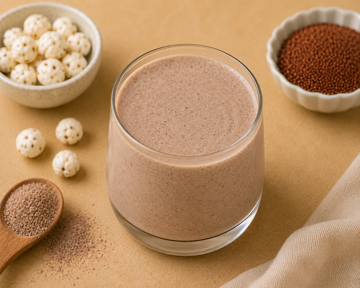 Ragi & Makhana Shake - Wholesome Baby Drink