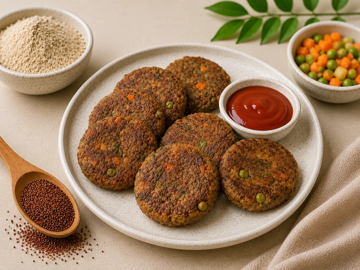 Ragi Cutlets - Baby Finger Food